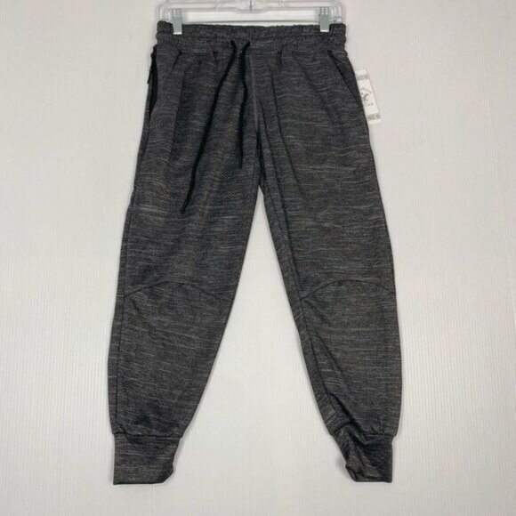 Beverly Hills Polo Club Women Small Gray Color Jogger Capri Pants Pockets Drawst - Picture 1 of 13